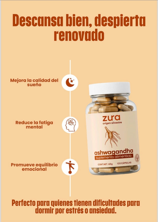 Cápsulas de Ashwagandha